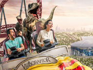 IMG Worlds of Adventure: Thrilling rollercoaster experience